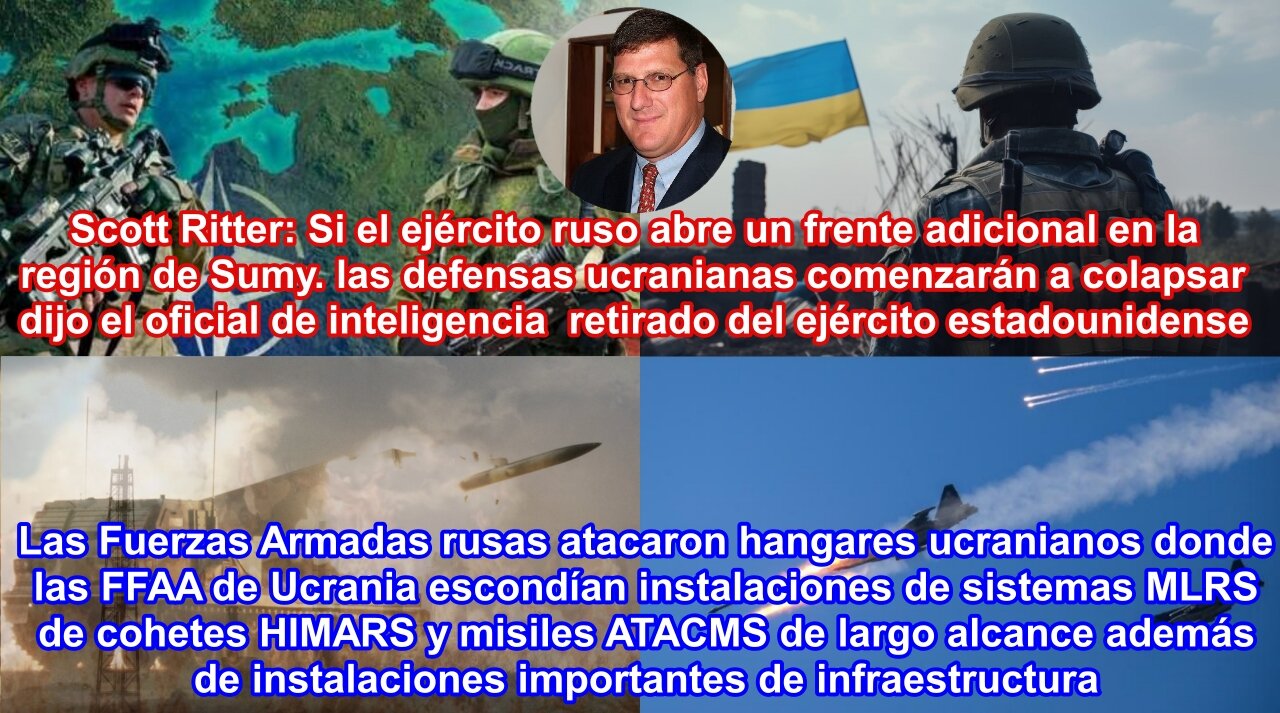 Misiles rusos destruyeron aeródromos de las FFAA de Ucrania que eran bases de la aviación de la OTAN