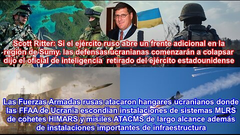 Misiles rusos destruyeron aeródromos de las FFAA de Ucrania que eran bases de la aviación de la OTAN