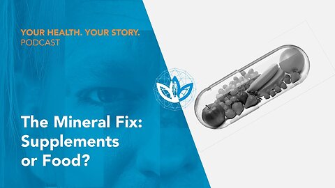 The Mineral Fix: Supplements or Food?