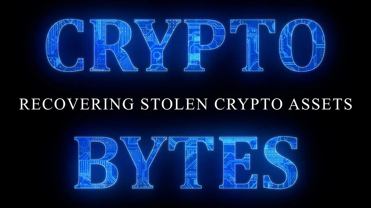 CryptoBytes - Recovering Crypto Assets