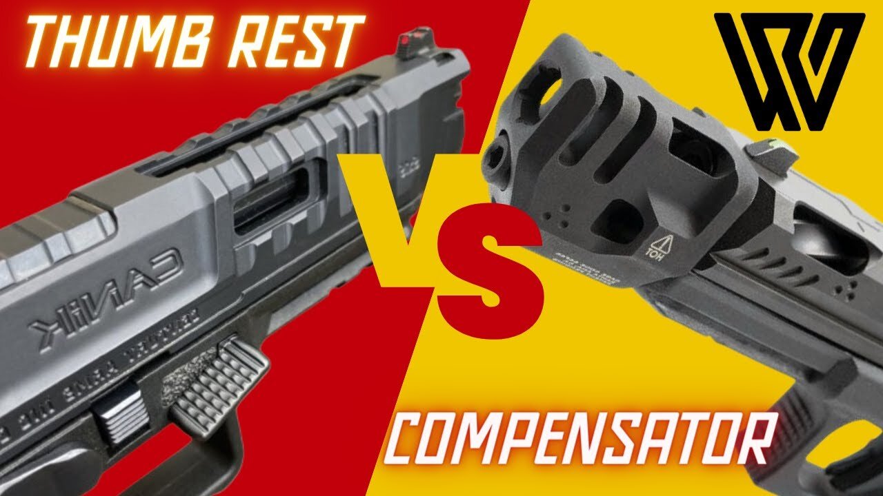 Thumb Rest VS Compensator - Align Tactical