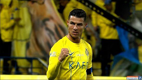 گل اول النصر به الفتح توسط کریستیانو رونالدو