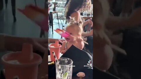 Parents teach their baby to hand money to drag queens at an “all-ages” drag show