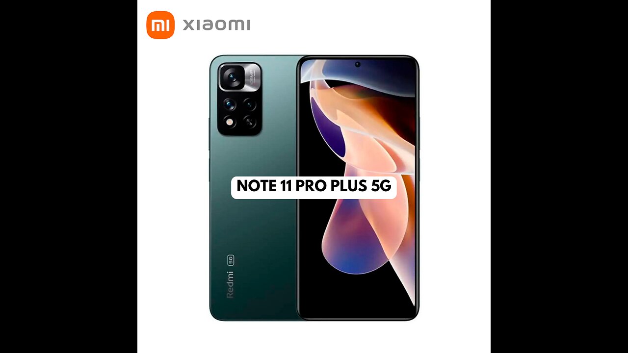 Xiaomi Redmi Note 11 Pró Plus green in 360º no edits!