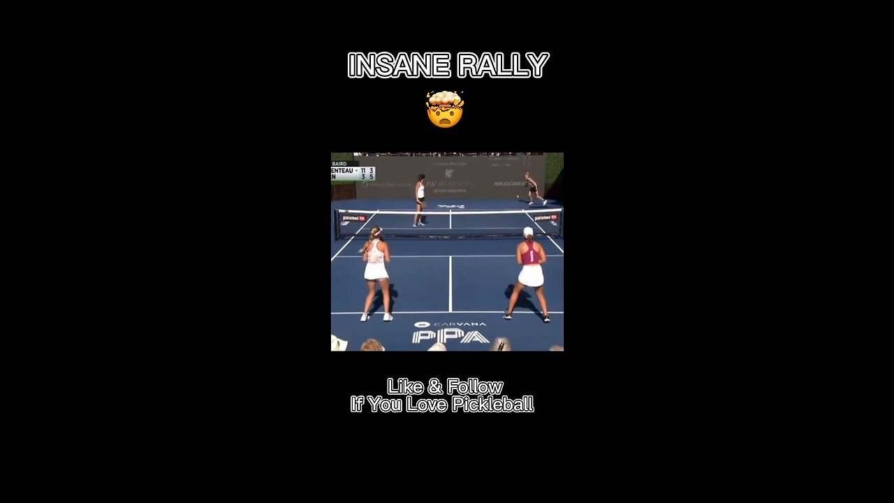 THIS RALLY IS INSANE! 🤯 Pickleball Highlights