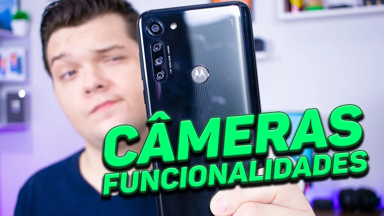 MOTO G8 POWER E SUAS CÂMERAS! ELAS SURPREENDEM? FUNCIONALIDADES