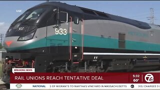 President Biden said labor deal reached for rail union workers