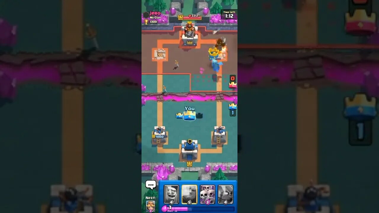 vs Jero - Clash Royale #shorts