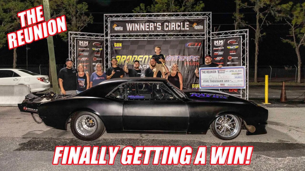 The “Raven” Takes Home The Big Check at Bradenton Motorsports “The Reunion “