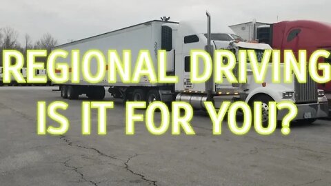 Should you drive regional?