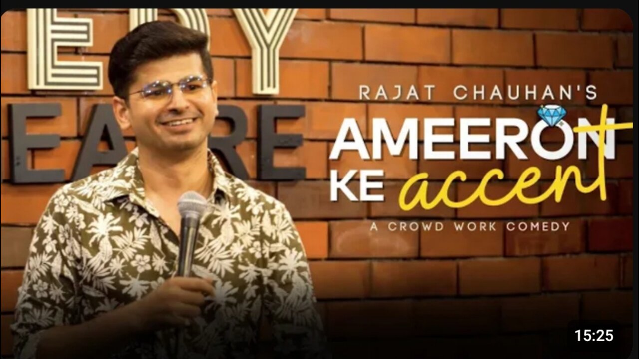 Ameeron ke accent - Stand up comedy