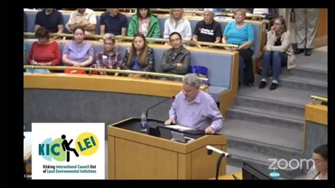 Joel Sussmann Educates Aurora City Council on 15 Minute SMART Cities (Canada)