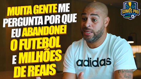 ADRIANO IMPERADOR SOBRE O SEU AFASTAMENTO DO FUTEBOL | O VERDADEIRO MOTIVO