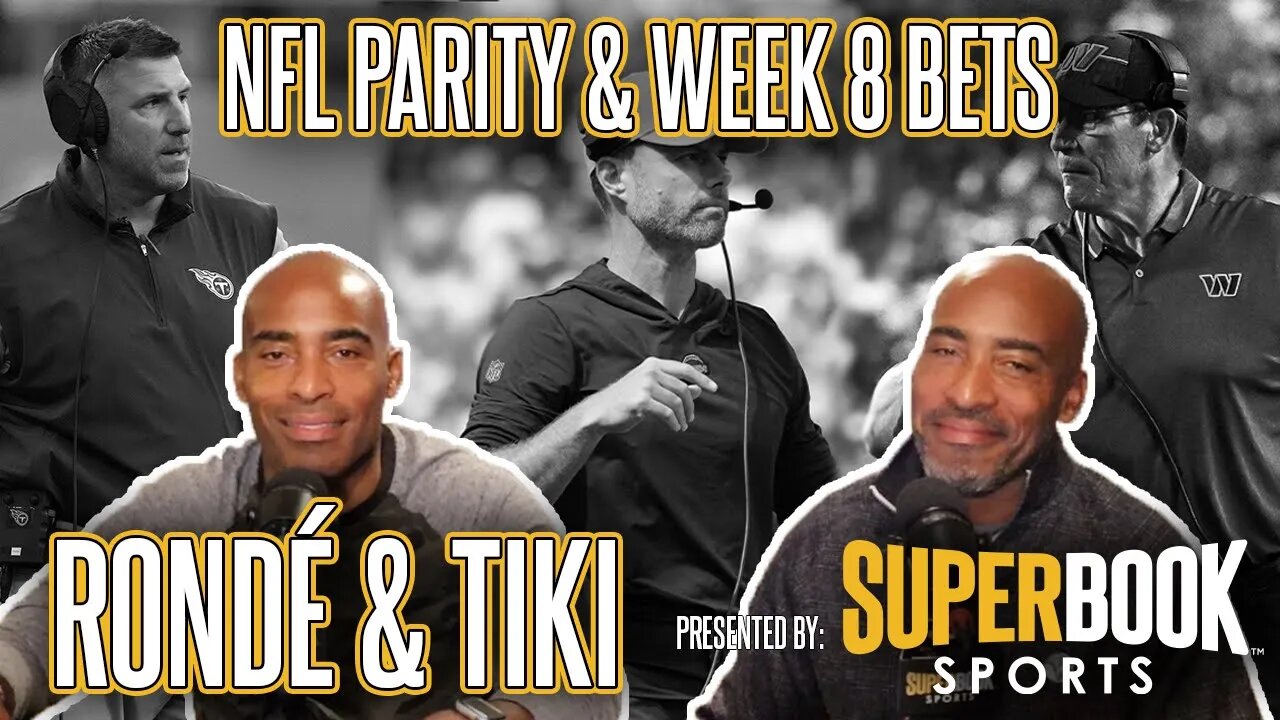 Rondé & Tiki Barber Show: NFL Week 8 Picks and Predictions + Questions in New York and Baltimore