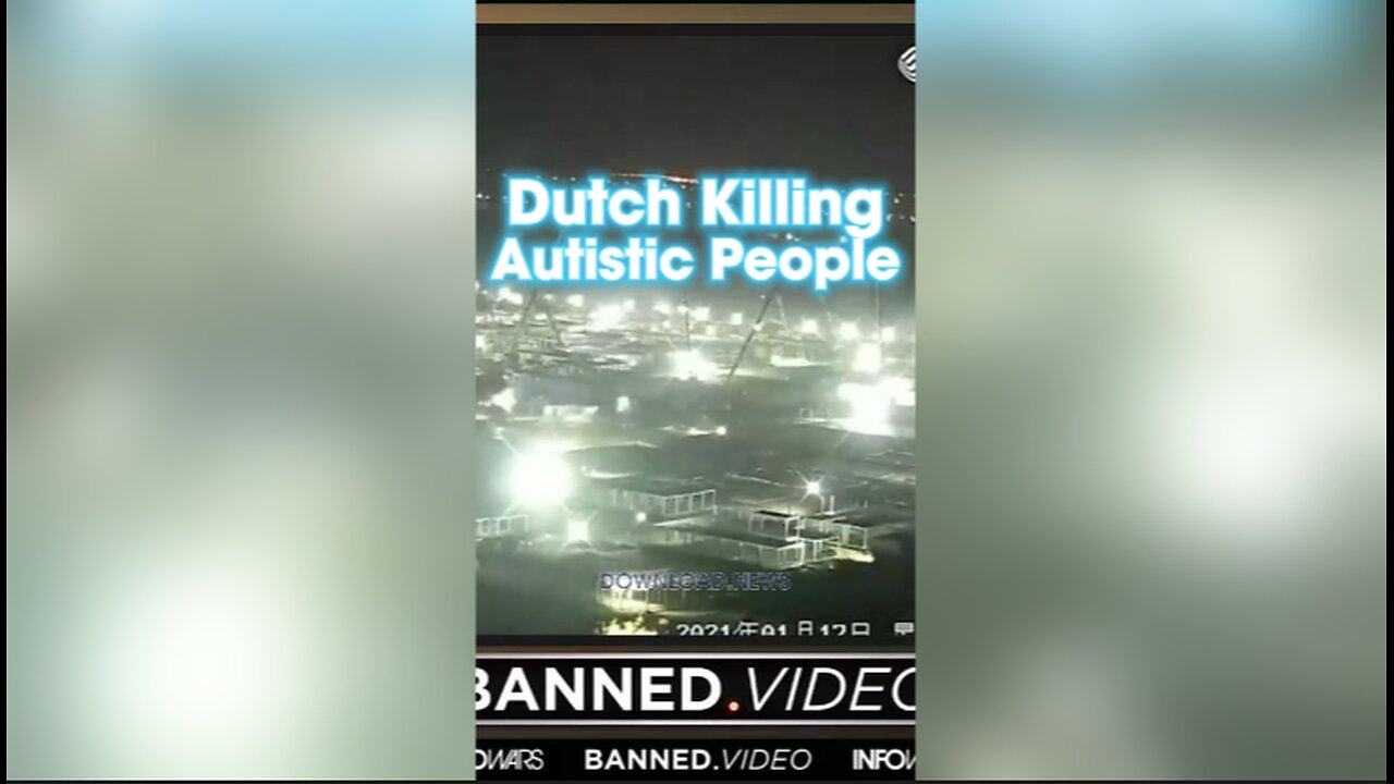 Alex Jones: The Dutch Have Begun Killing Mentally Ill People - 4/17/24