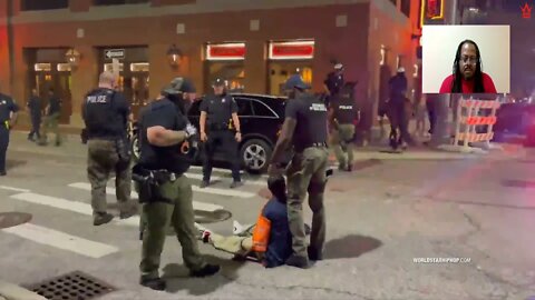 Detroit Police Attacks Black Man