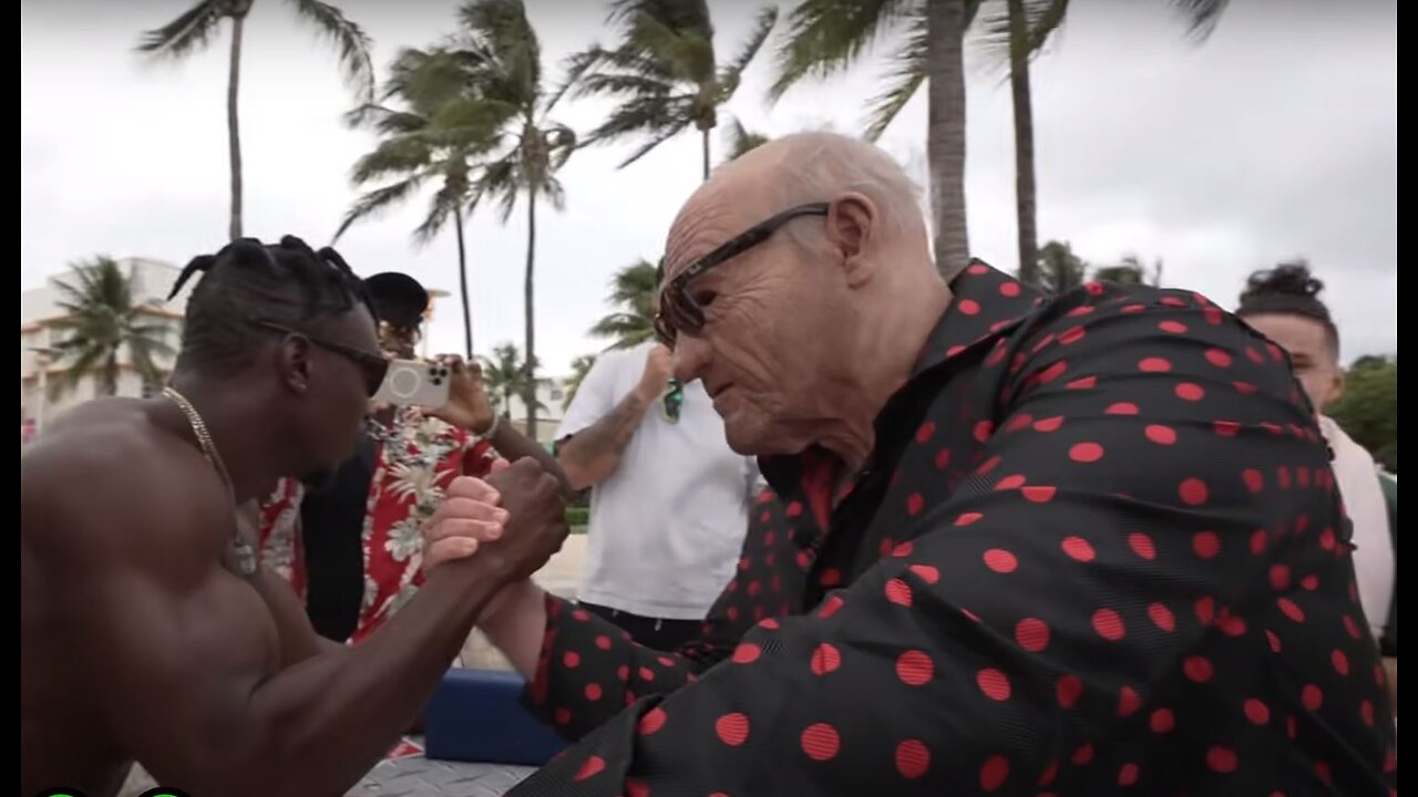 Can You Beat This Old Man at ARM WRESTLING for $500?