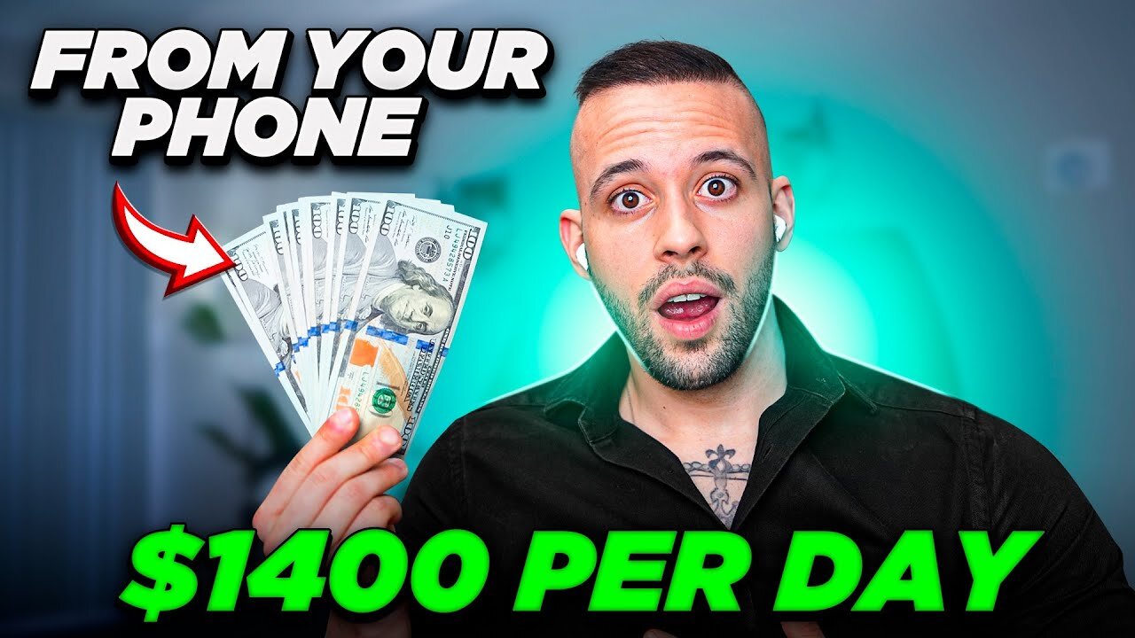 Copy Paste Side Hustle Using ChatGPT AI & Google News From Your Phone $1400/Day | Make Money Online
