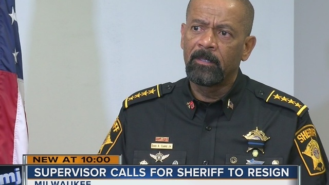 Milwaukee County Supervisor Supreme Moore Omokunde calls for Sheriff David Clarke's resignation