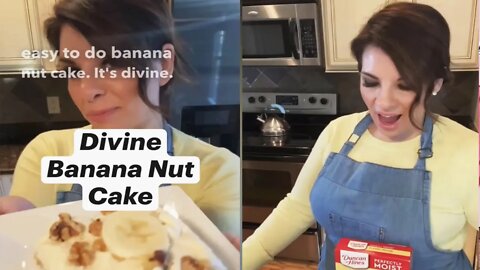 Best ever food review show Divine Banana Nut Cake