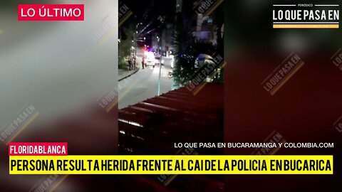 Hombre resulta herido en el barrio Bucarica