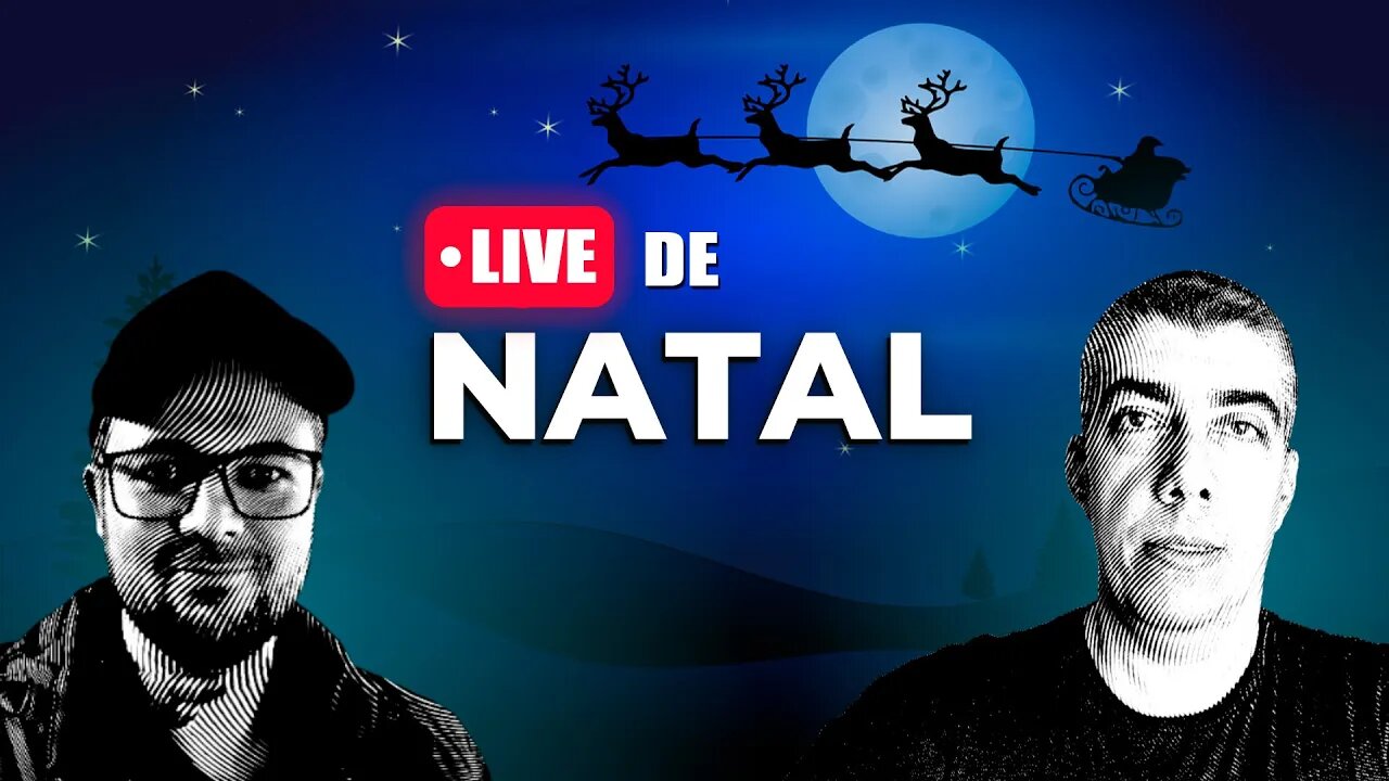 Live de NATAL Conversando com os INSCRITOS!!