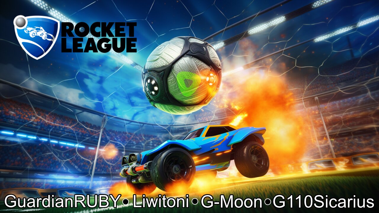 I'm BACKKKKKK! with Rocket League Featuring Liwitoni, G110Sicarius and G-Moon