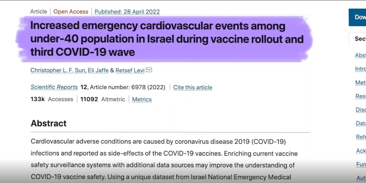 Study: 25% increase in cardiac arrest/related emergency calls following Vaccine rollout