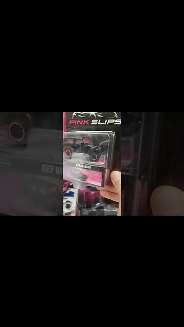 Jada Pink Slips Jeep Wrangler Rubicon 1:64 #shorts #jeep #wrangler #diecast