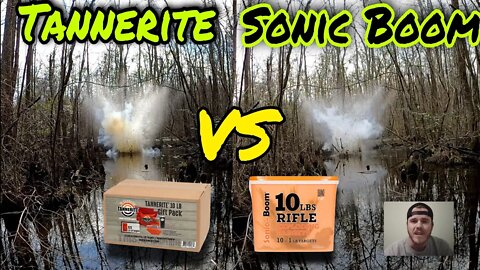Tannerite vs. Sonic Boom (Part 2 - Water test)