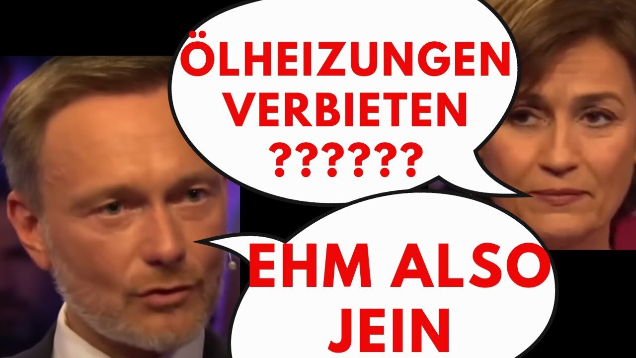 Lindner kann keine Fragen mit ja oder nein beantworten🙈
