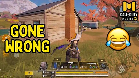 GONE WRONG 😂😂 | Call Of Duty Mobile