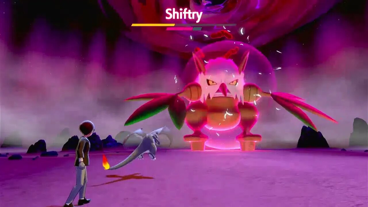 Pokémon Sword - Battling Dynamax Shiftry!