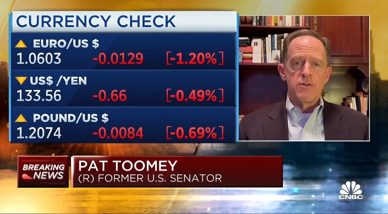 Sen Toomey Warns Of A Socialist Banking System