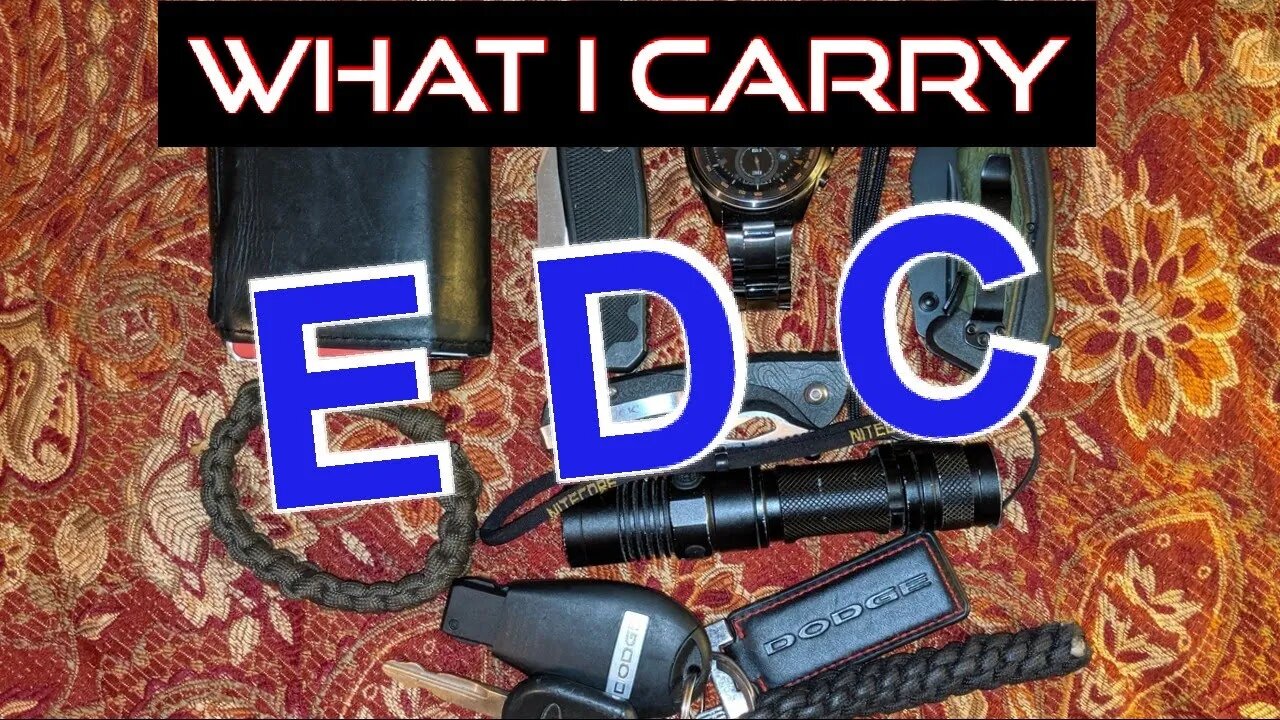 SUBSCRIBE,WHAT DO YOU CARRY , EDC,KNIVES I CARRY and Basic EDC work or play.