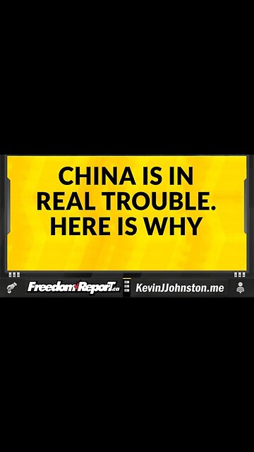 CHINA IS IN REAL TROUBLE. HERE IS WHY