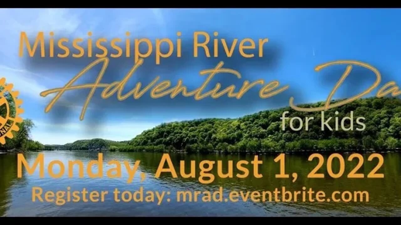 Rotary kids day along the Mississippi River