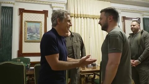 Ben Stiller trifft Zelensky