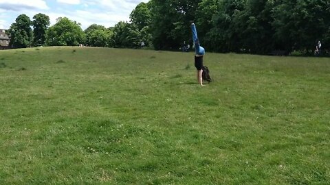 Me doing a cartwheel 😅 | Abi Voicu