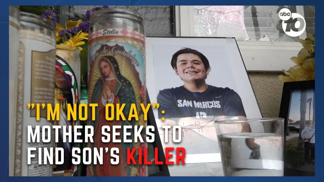 San Marcos mother makes appeal to find teenage son's killer