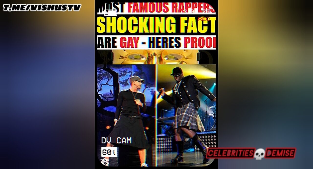 Most Famous Rappers "Shocking Fact" ARE GAY-HERES PROOF... #VishusTv 📺