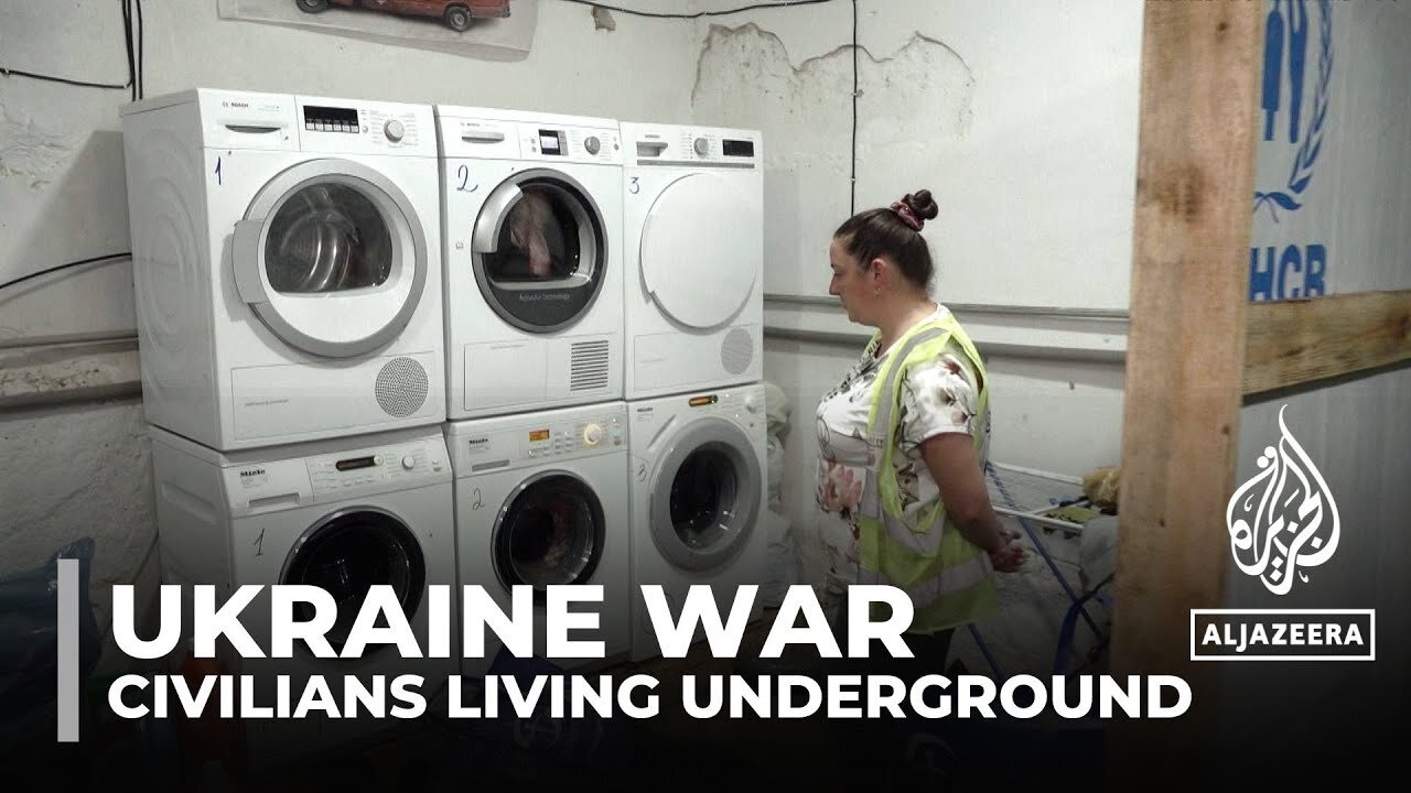 Ukraine war: Civilians living life underground while war continues