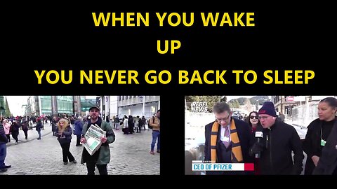 WHEN YOU WAKE UP YOU NEVER GO BACK TO SLEEP