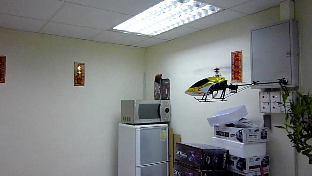 RC-711.com - Indoor Hover Test For 46S