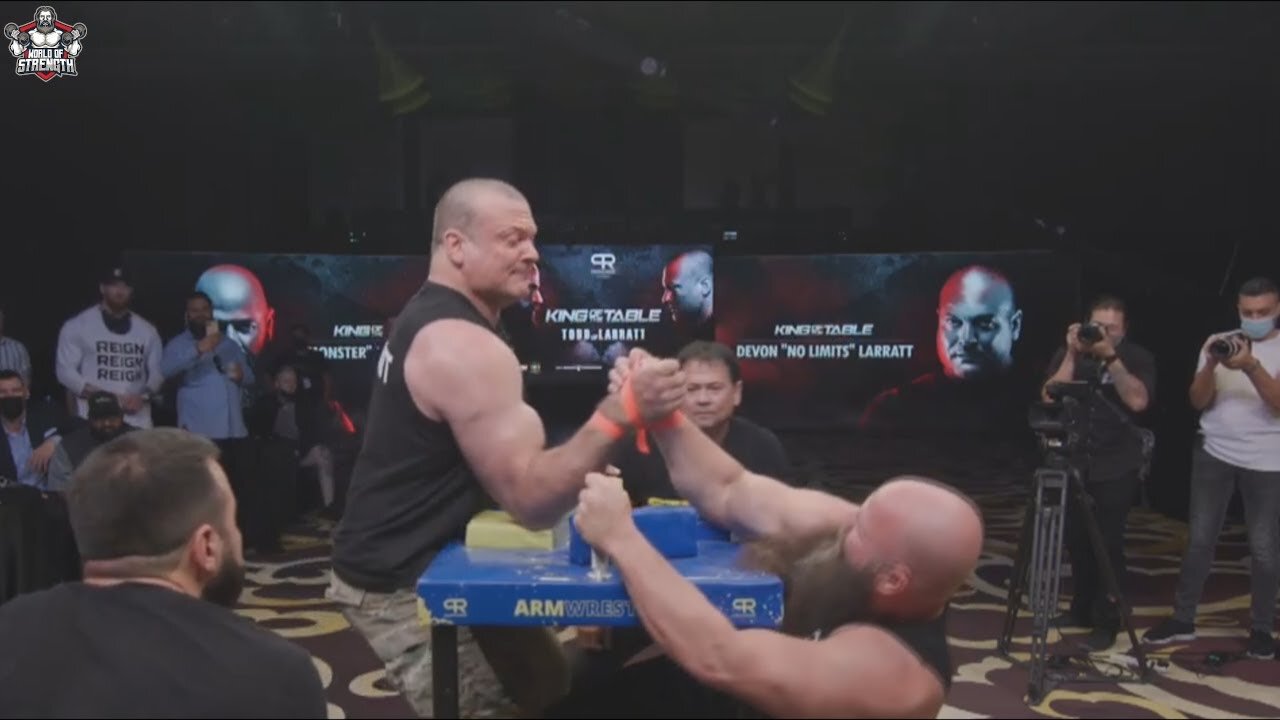 The Armwrestling Legend Devon Larratt