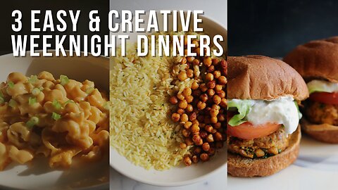 boost your creativity with these easy weeknight dinner recipes