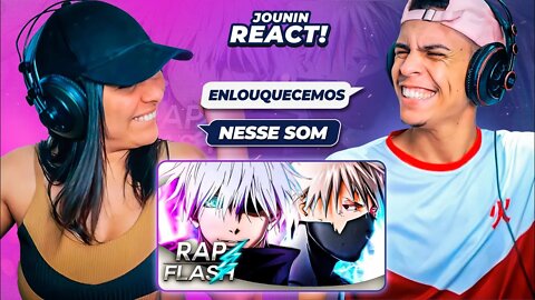 Rap do Gojo e Kakashi | Dentro do meu mundo | Flash Beats [Prod. Hunter] | [React Rap Nerd] 🔥