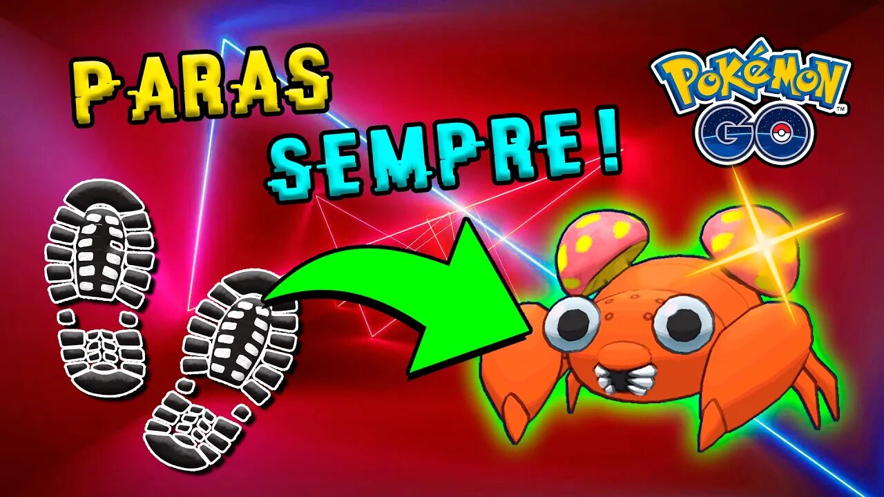 PARAS SHINY! Evento do Ano Novo Lunar! Em busca do Cogumelo Radioativo! Pokémon GO!