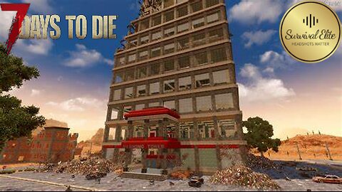 7 Days to Die- Can the Rusty Survivor Make It - Dishong Tower Tier 6 Infested - Zombie Survival