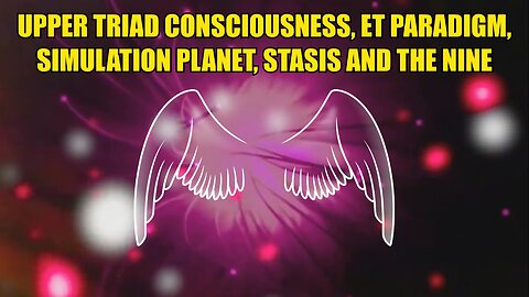 Upper Triad Consciousness, ET Paradigm, Simulation Planet, Stasis and the Nine